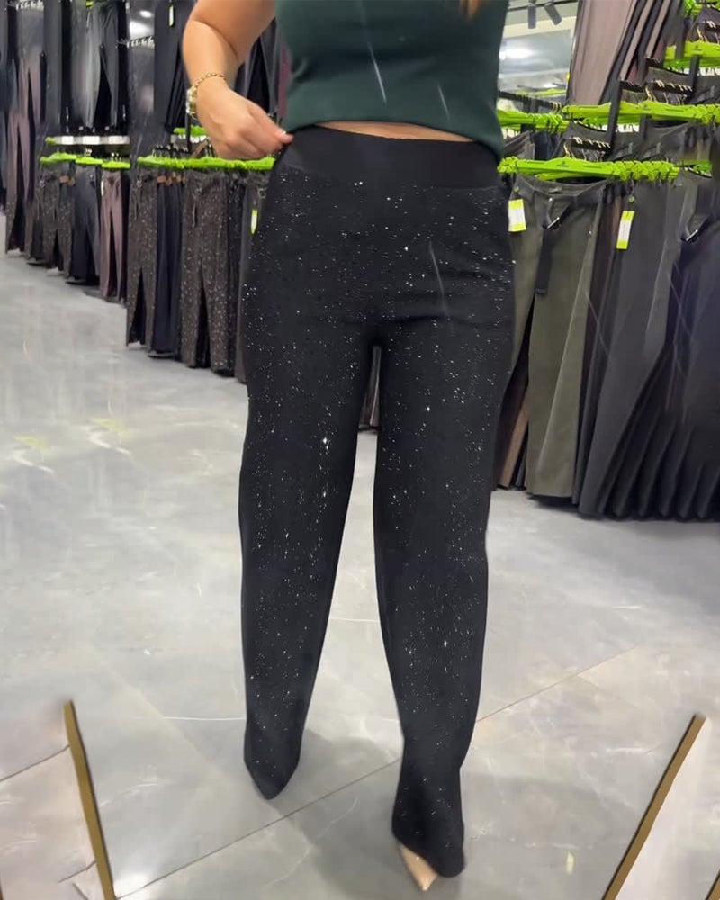 Fashionable And Casual Wide-Leg Pants