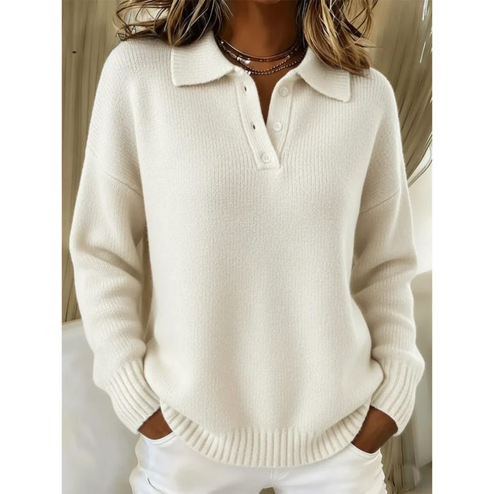 Healen - Knit Polo Sweater