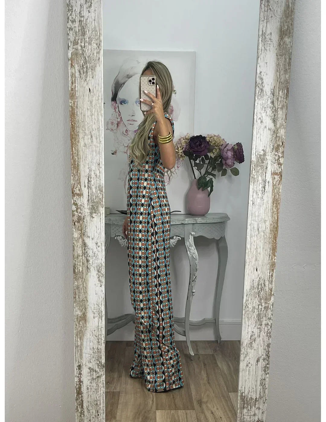 Liselotte | Sleeveless Top and Loose Pants Set