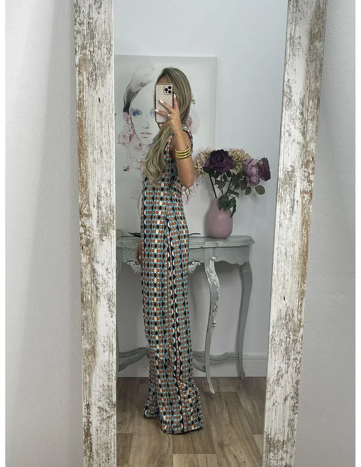 Liselotte | Sleeveless Top and Loose Pants Set