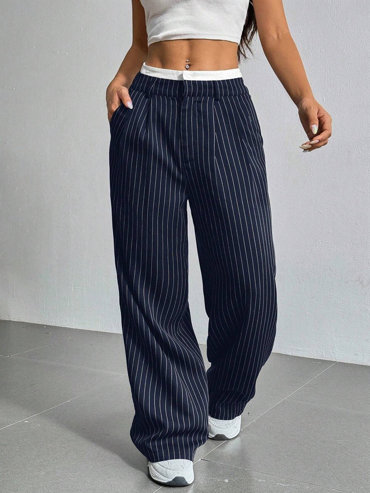 High Waist Casual Pants