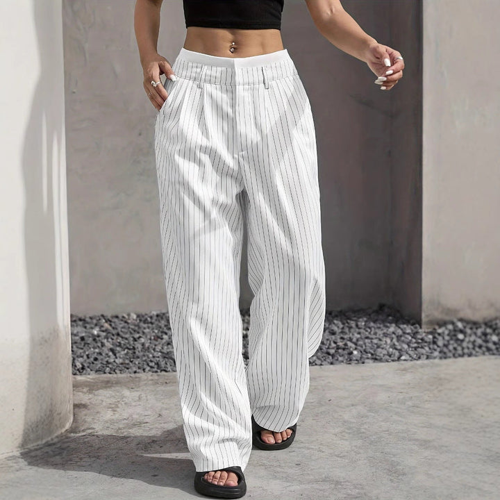 High Waist Casual Pants