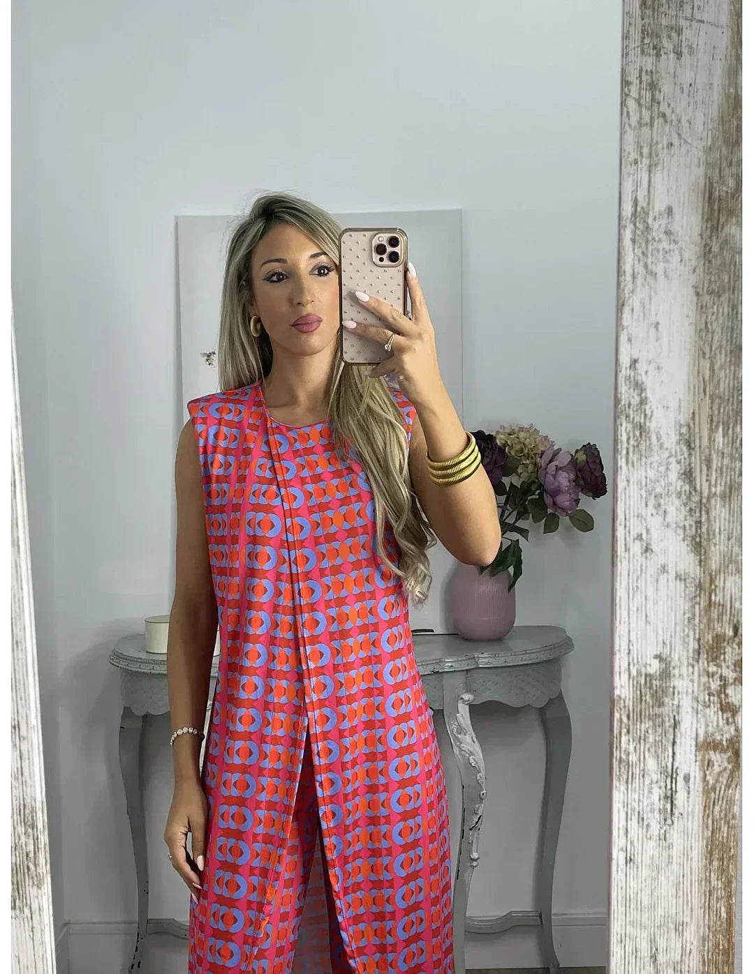 Liselotte | Sleeveless Top and Loose Pants Set