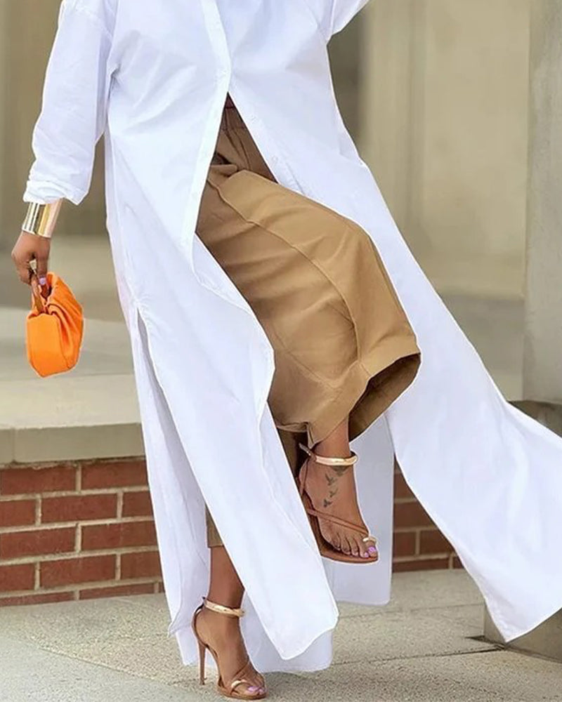 Solid-Color Elastic-Waist Tulip-Hem Cropped Pants