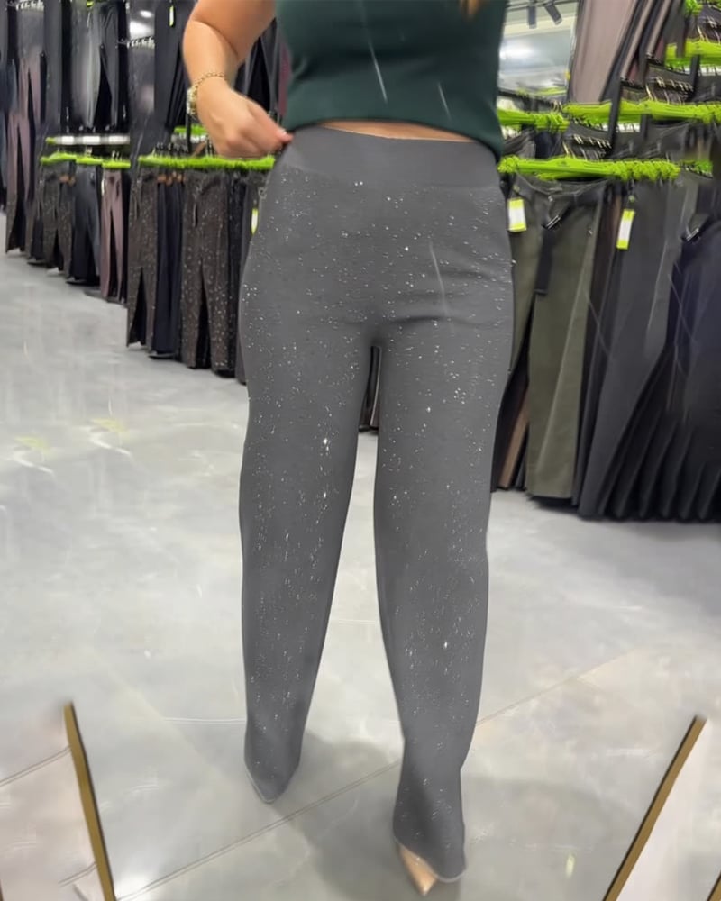 Fashionable And Casual Wide-Leg Pants