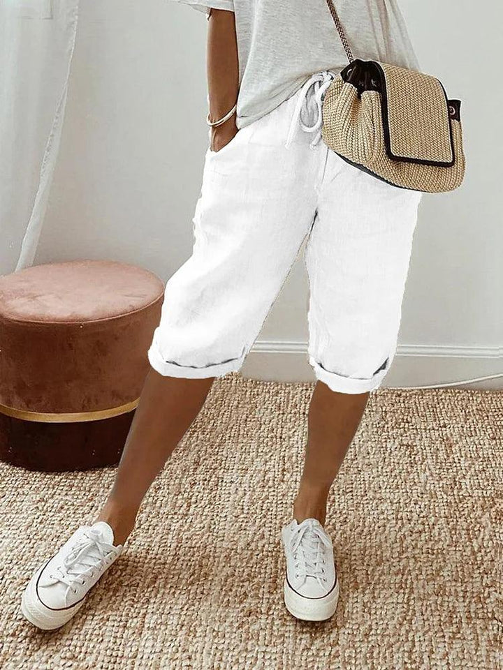 Linen and Cotton Shorts